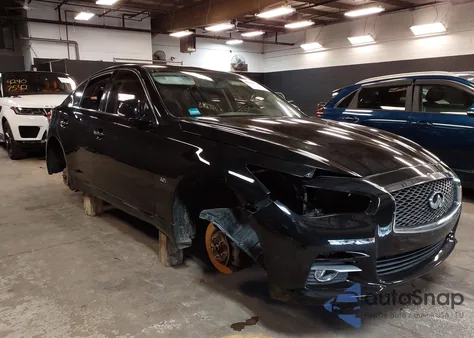 2017 Infiniti Q50 3.0T Premium from USA, damaged, VIN JN1EV7AR7HM834870